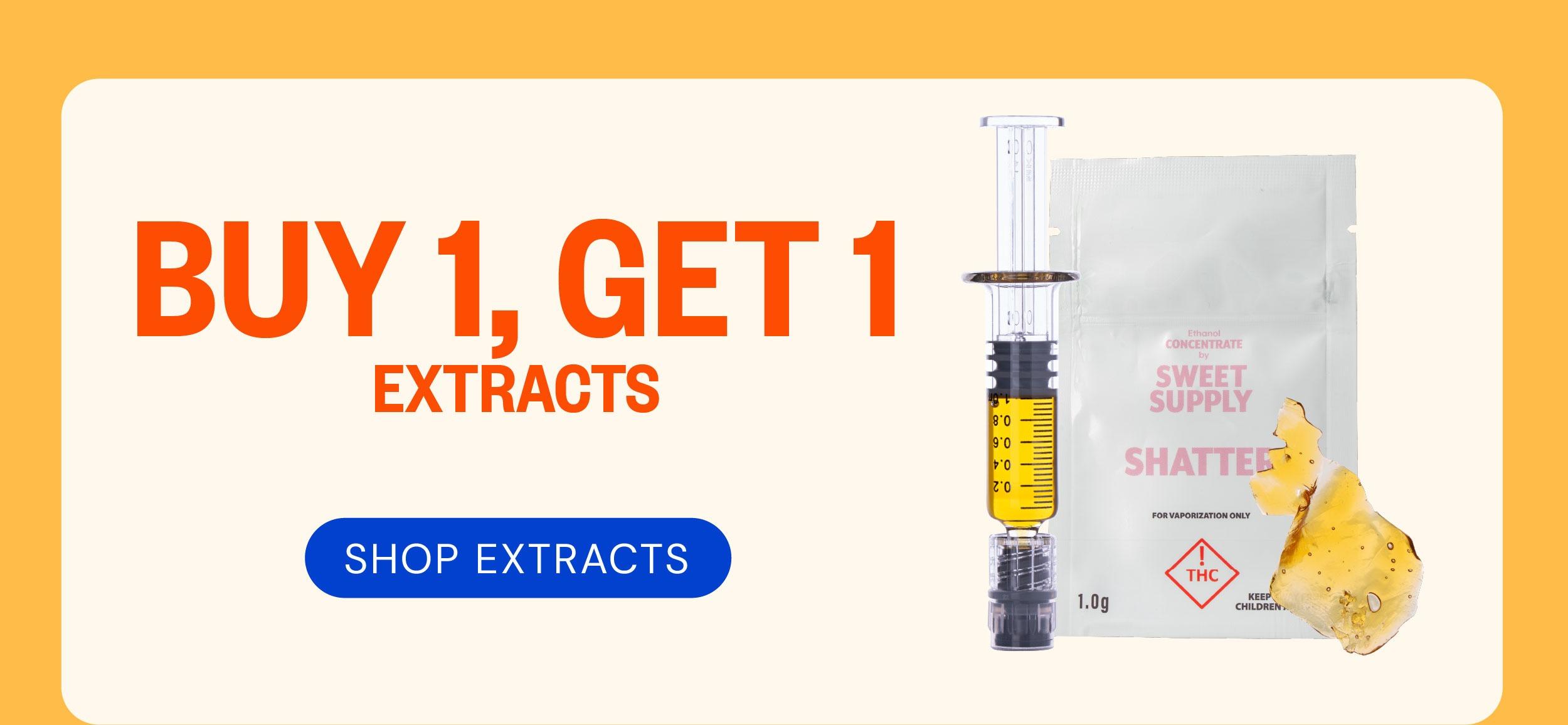 Buy 1 Get 1 Free Extracts