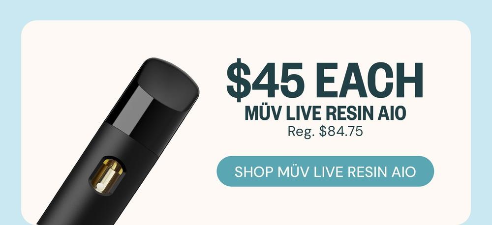 Live Resin AIO Deals