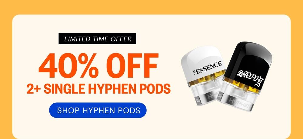 Limited Time Offer: 40% Off Hyphen Pods