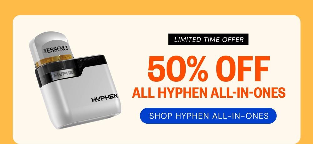 50% Off All Hyphen All-In-Ones - Cannabis deal image