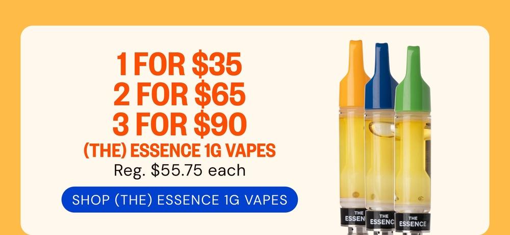 Essence 1g Vapes: Multi-buy Deals