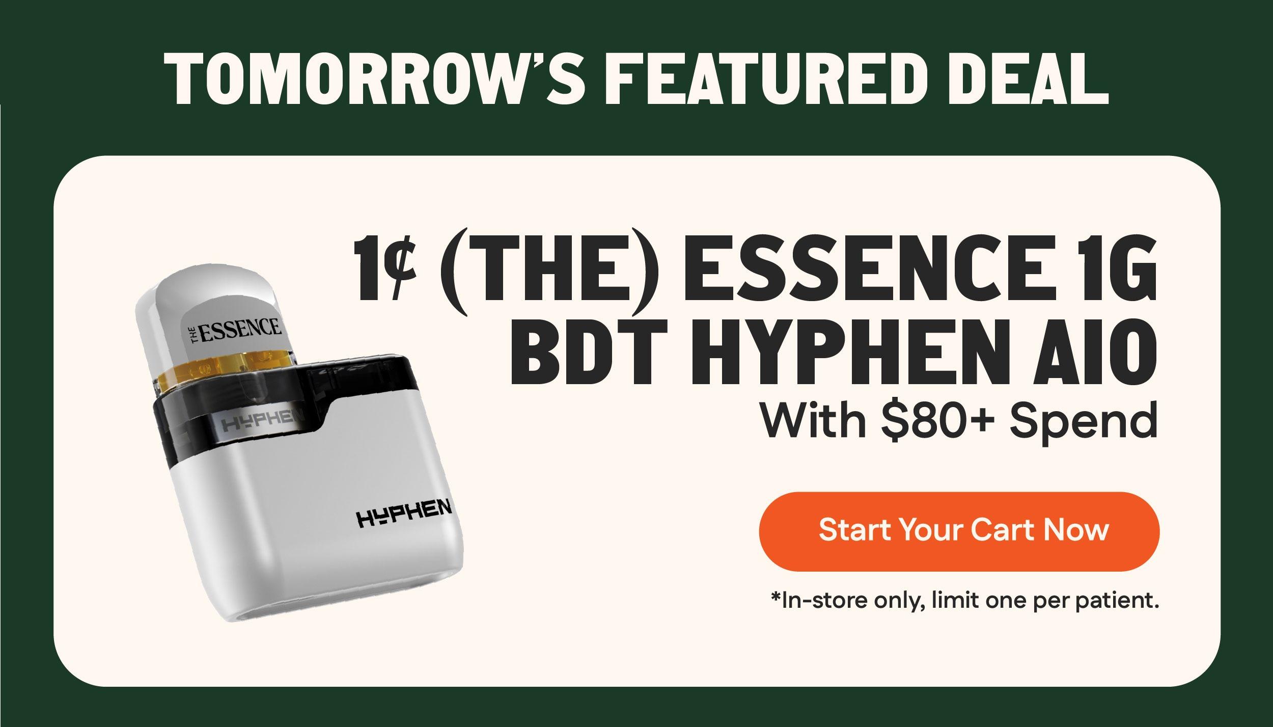 Featured Deal: 1¢ Vape with $80+ Spend - Cannabis deal image