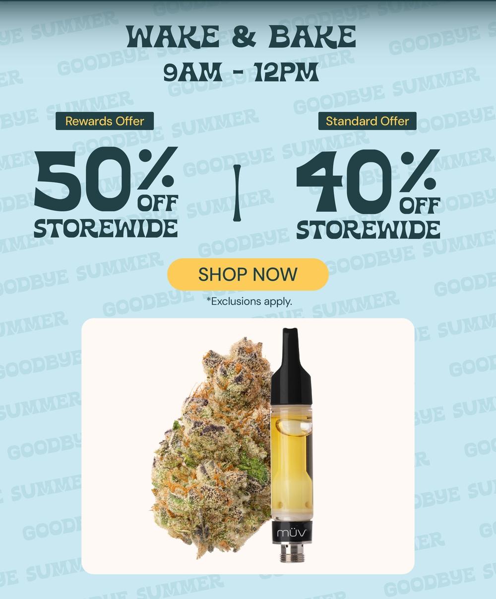 50% Off Storewide for Rewards Members