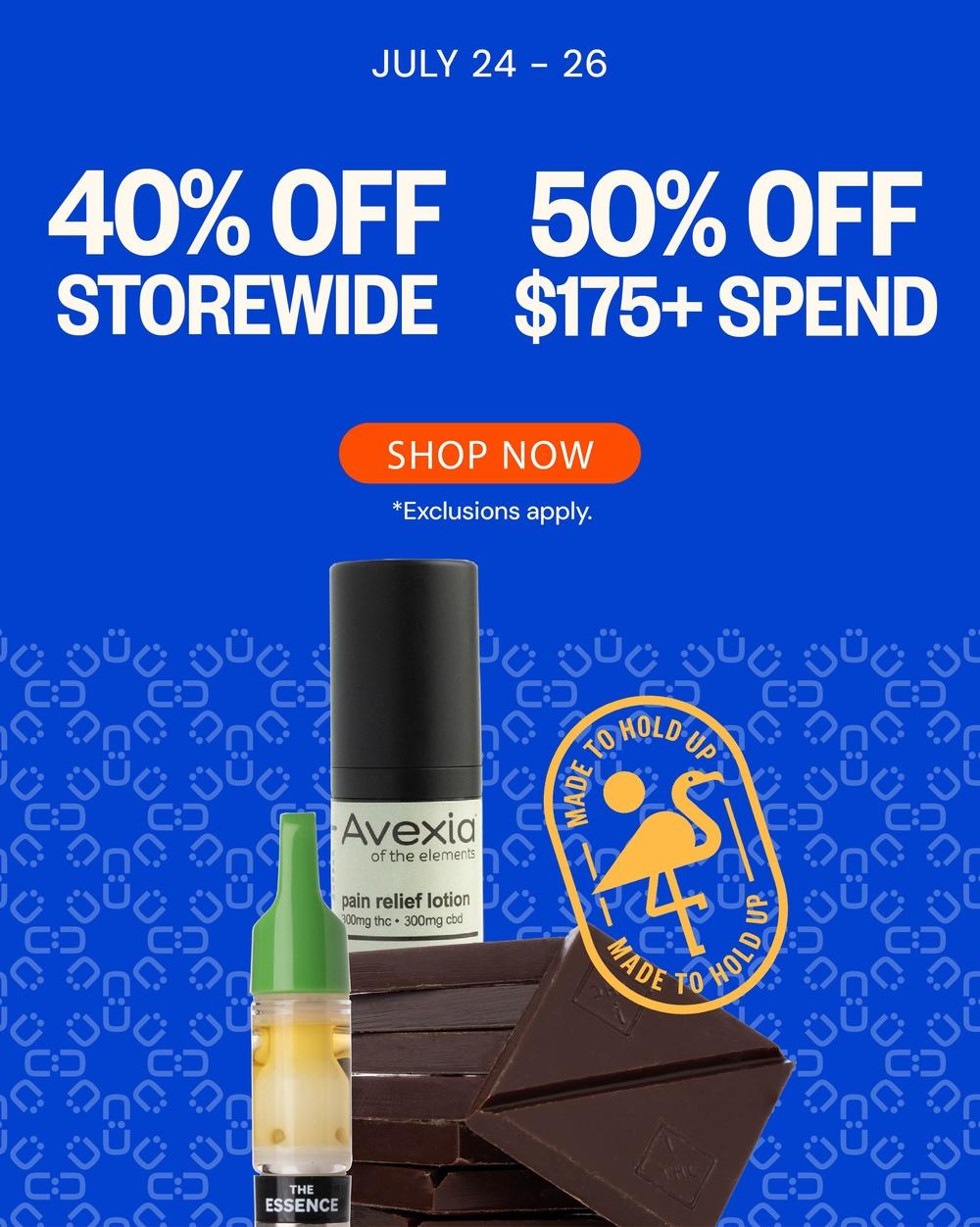 Storewide Discounts & Spend More Save More