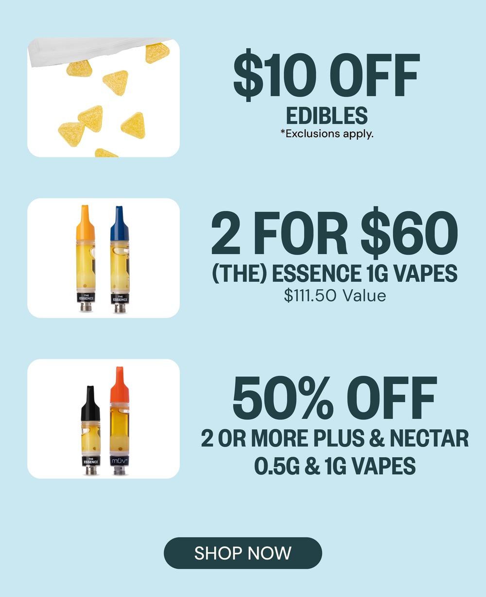 Edibles Discount & Vape Deals