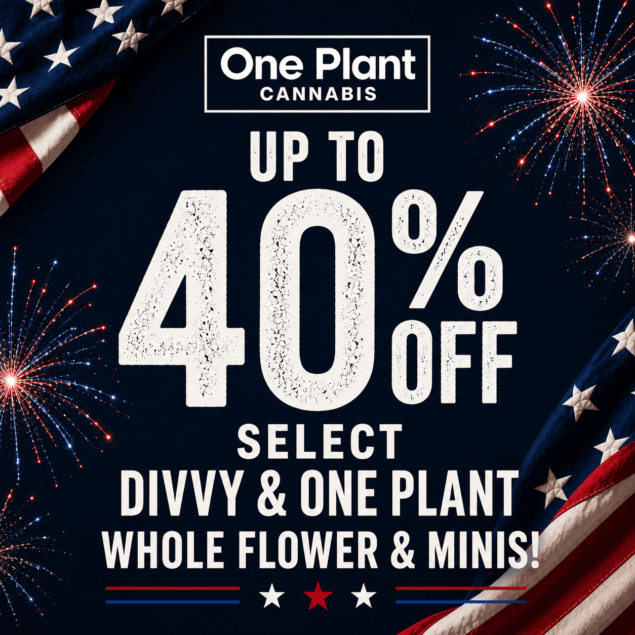 Up To 40% Off Select Flower - Cannabis deal image