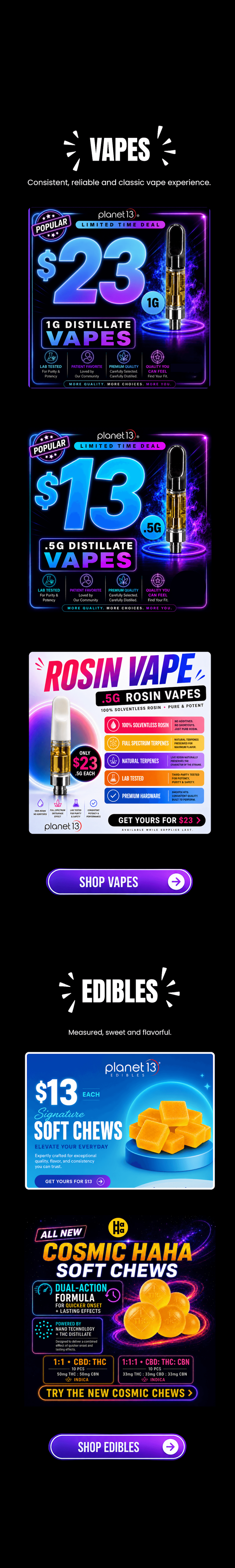 Vape & Edible Deals - Cannabis deal image