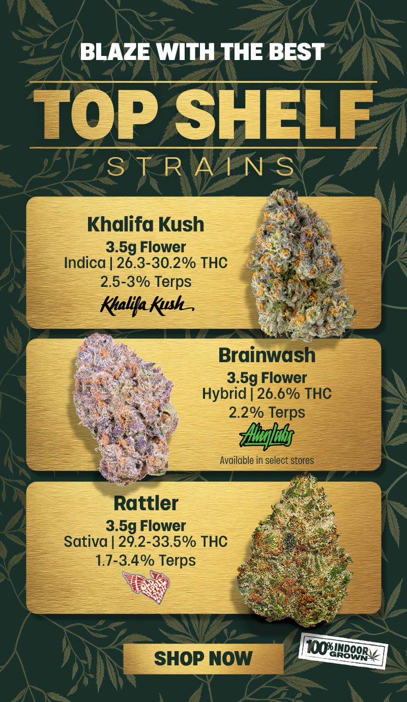 Top Shelf Flower Strains Showcase