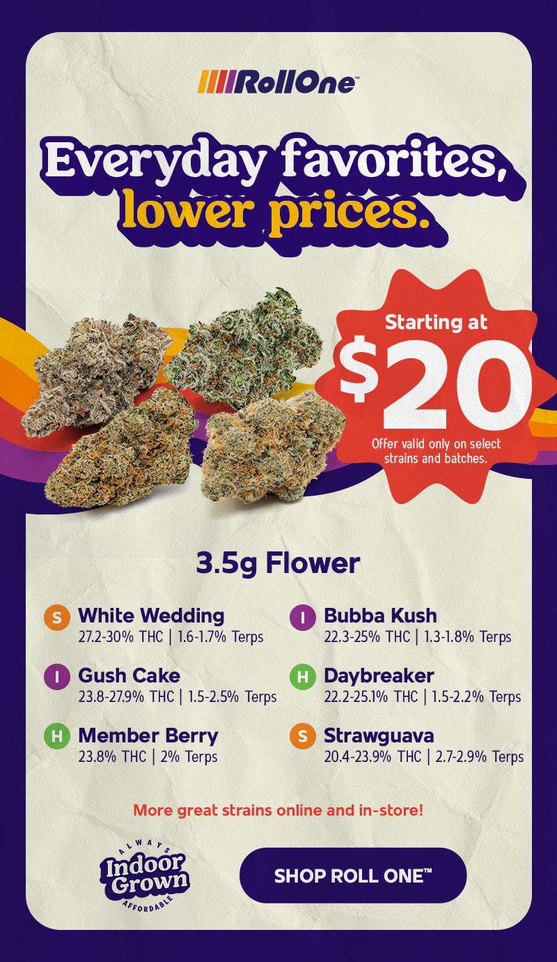 Flower Starting at $20