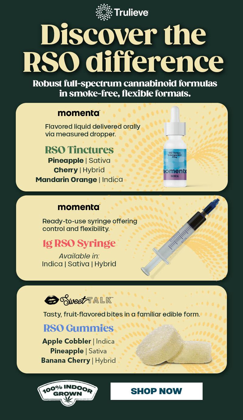 Discover the RSO Difference: Tinctures, Syringes, Gummies
