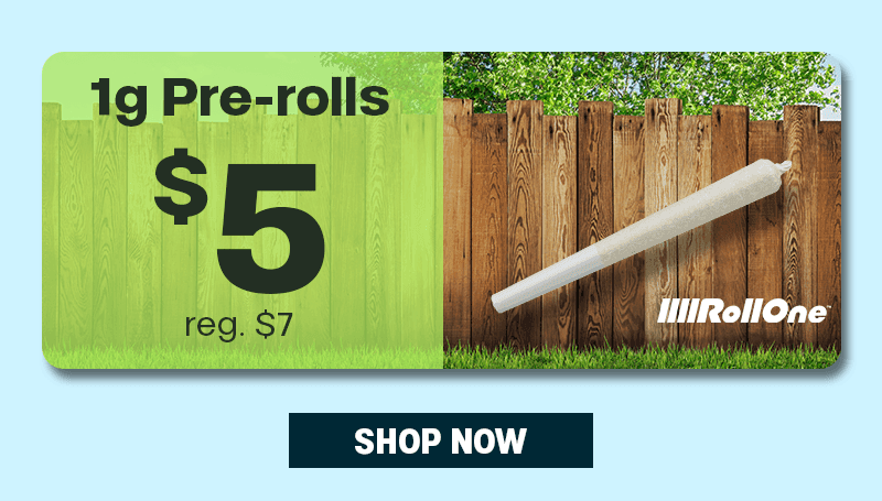 1g Pre-rolls $5 Each