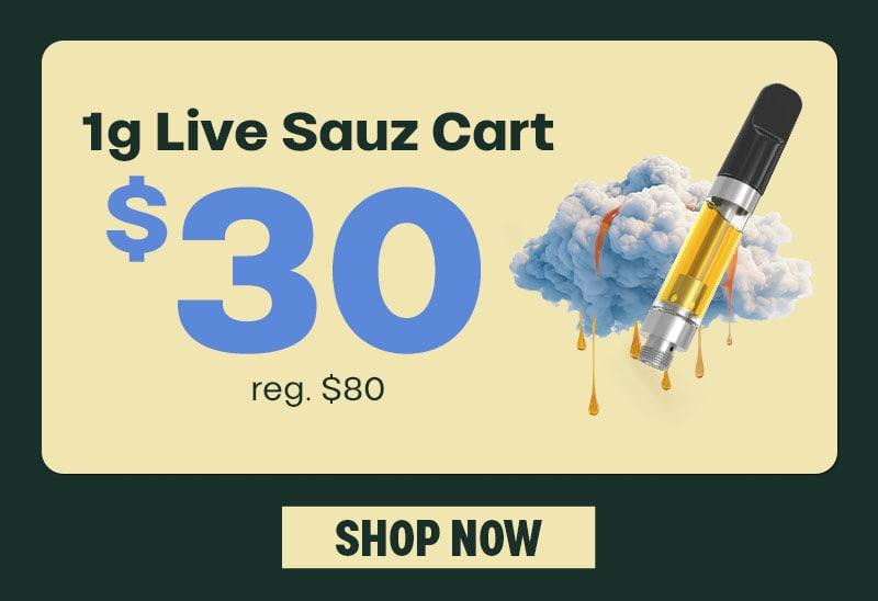 Live Sauz Cart Deal - Cannabis deal image