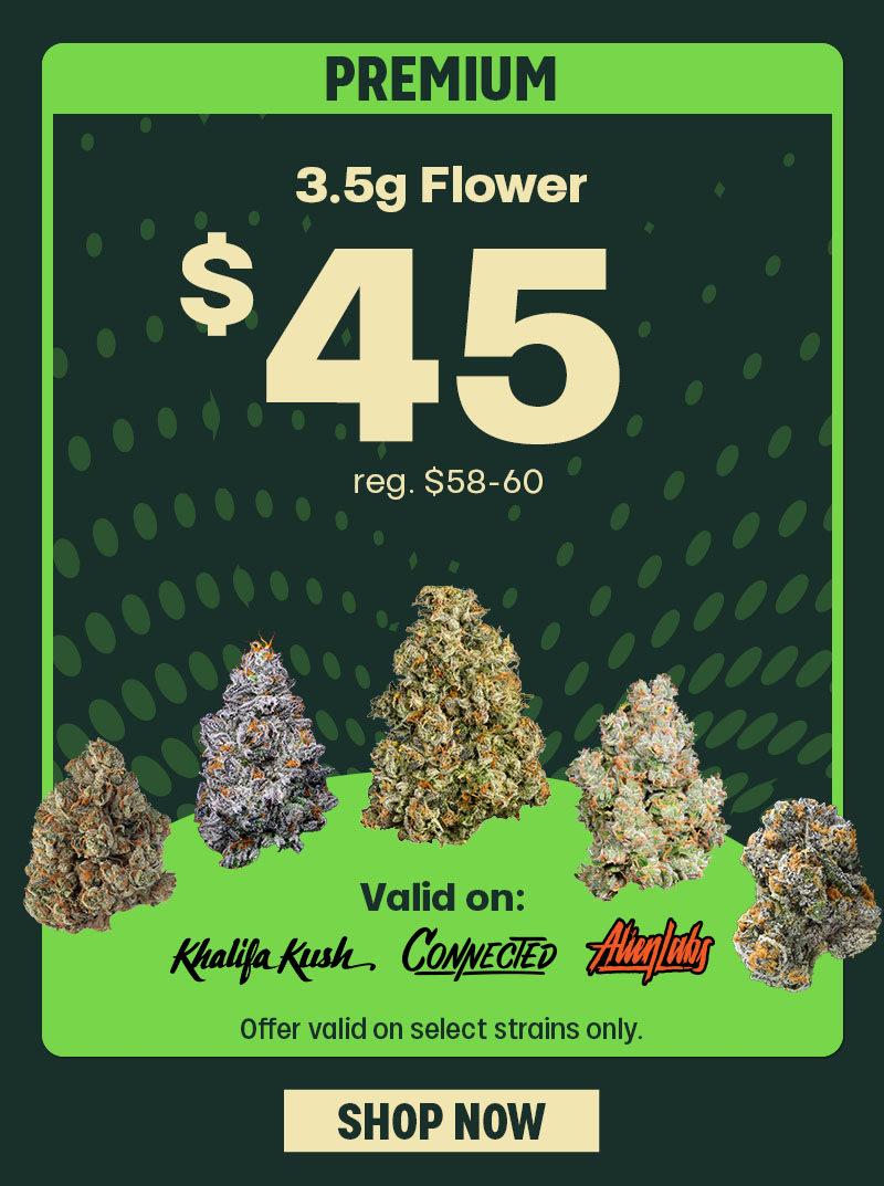 Premium Flower Deal with Brand Exclusions - Cannabis deal image