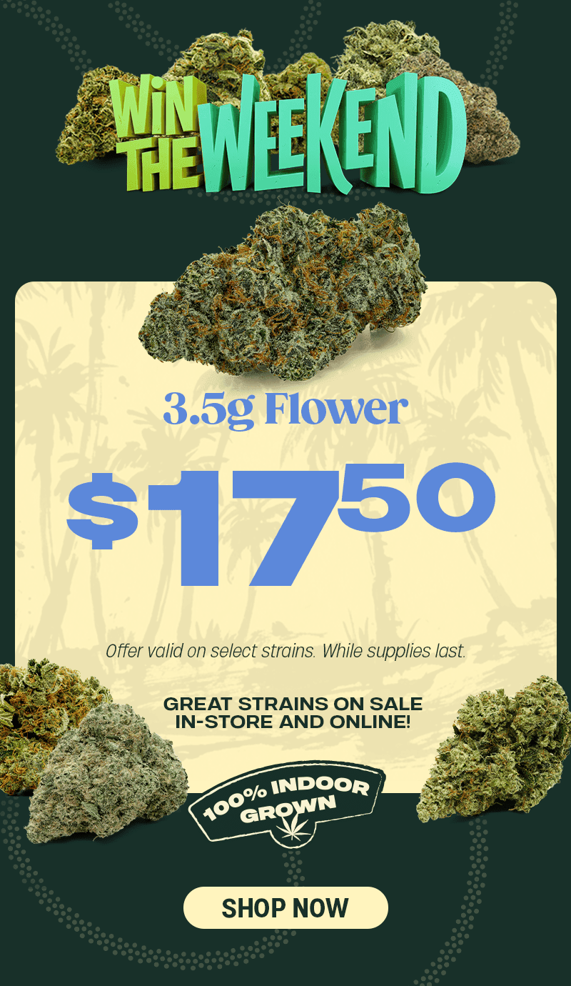Weekend Flower Deals & Indoor Grown Strains - Cannabis deal image