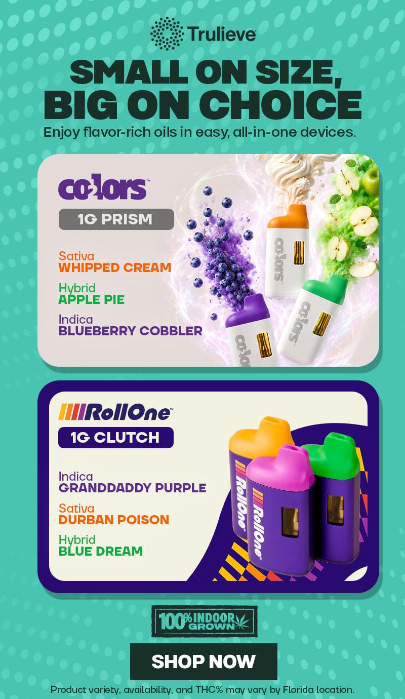 Colors & RollOne 1G Vapes Featured