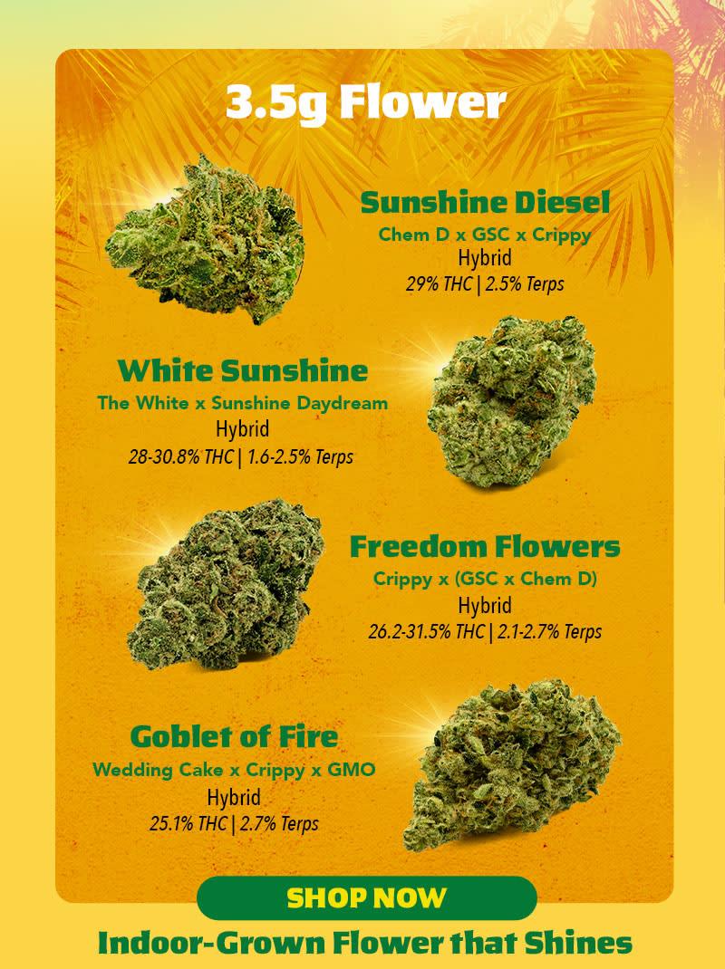 Featured 3.5g Indoor-Grown Flower