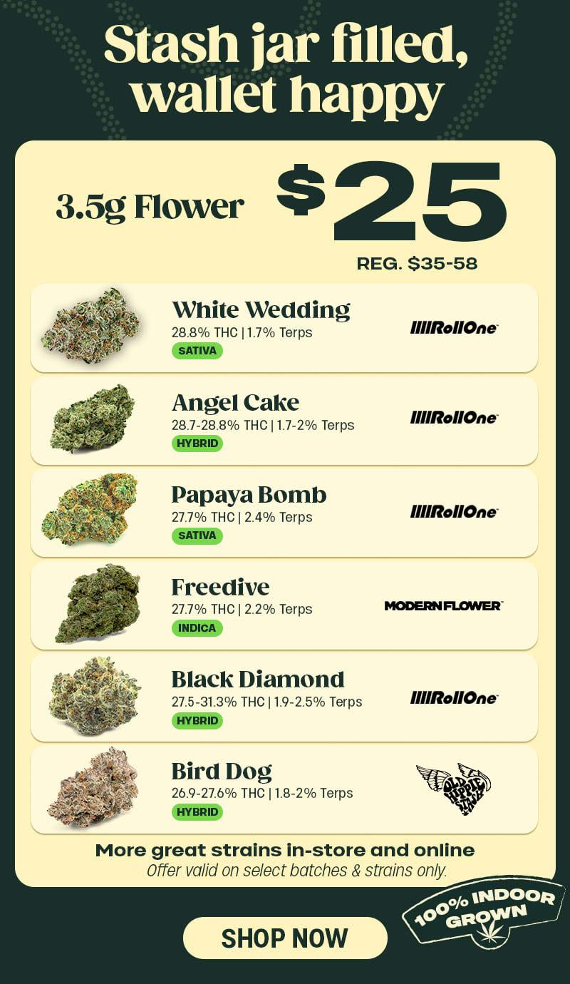 Flower Deals and Indoor Grown Quality - Cannabis deal image