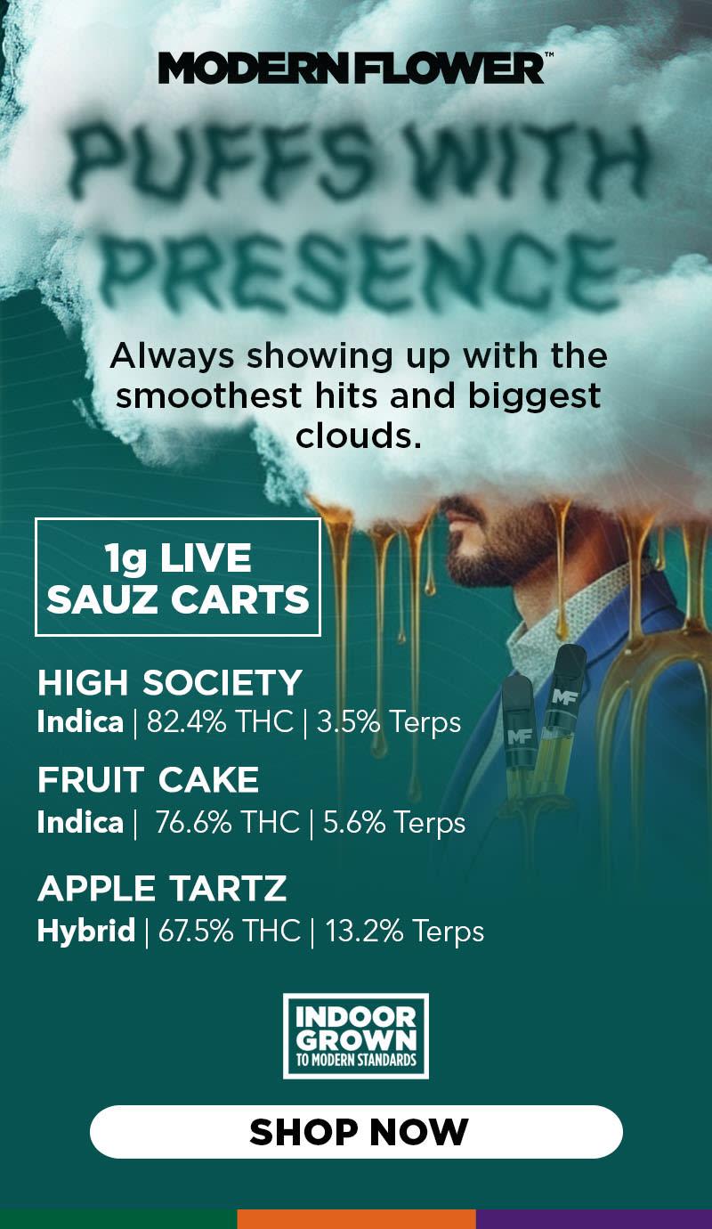 Live Sauce Carts & Indoor Grown Standards