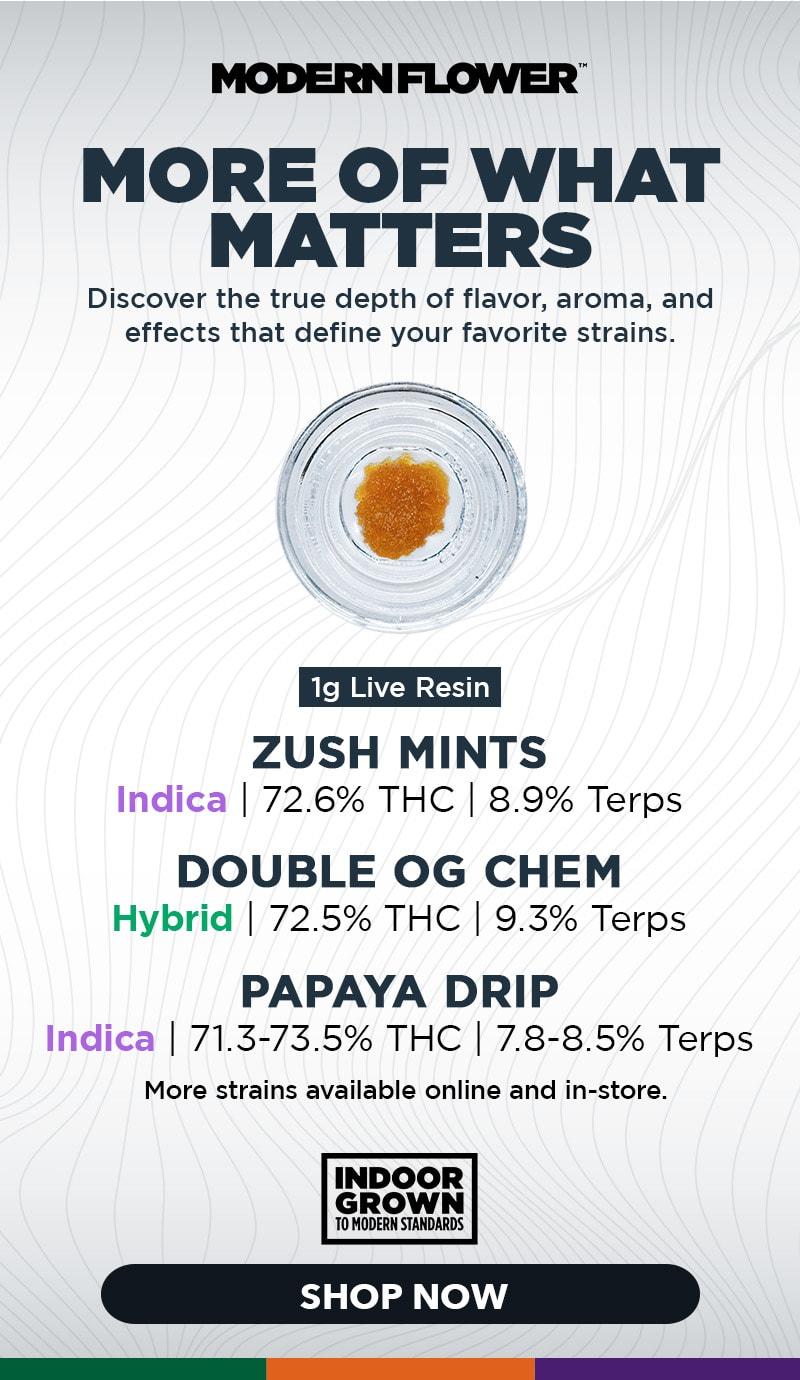 Featured Live Resin & Indoor Grown Products - Cannabis deal image