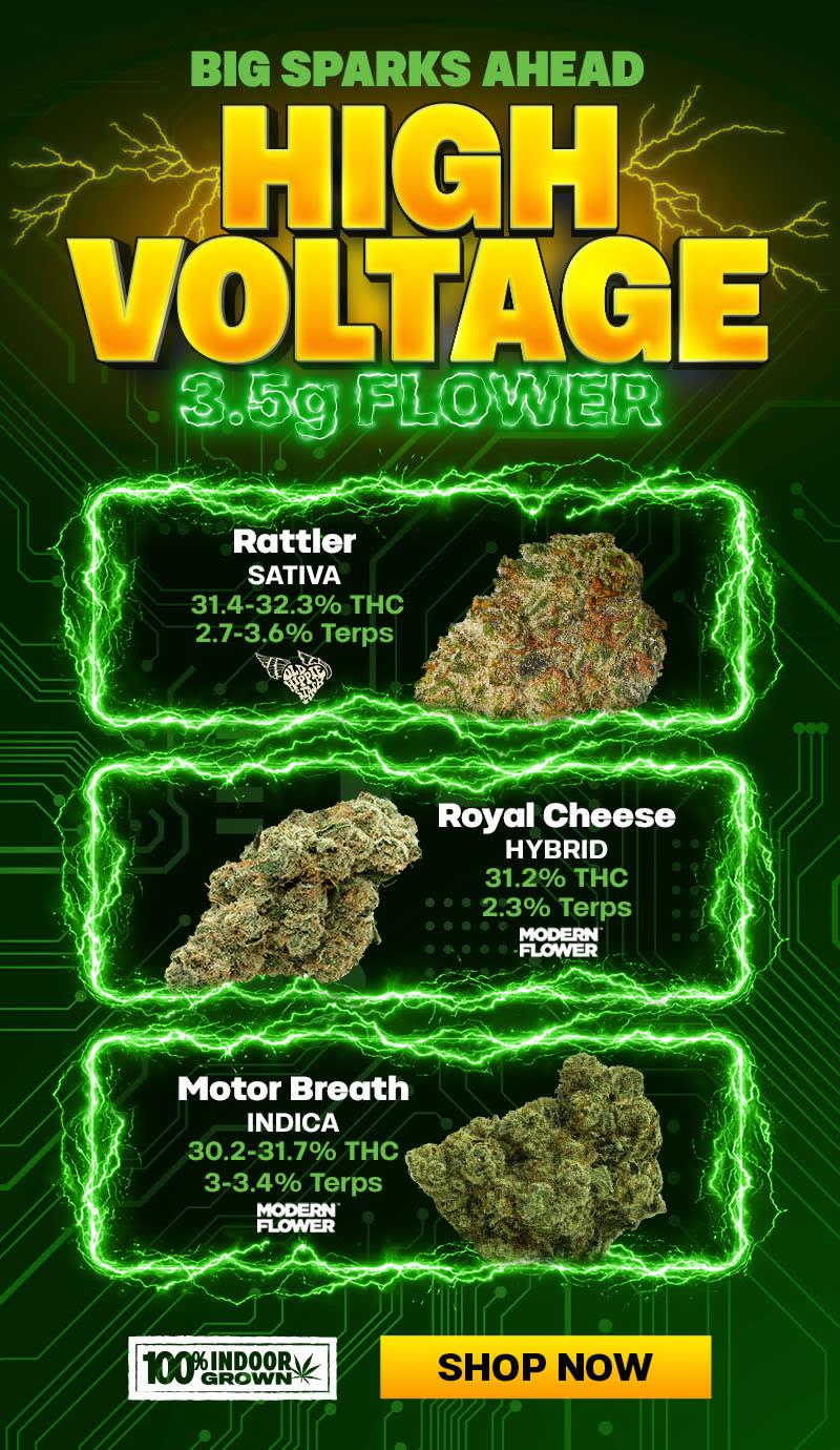 High Voltage Flower Deals - Cannabis deal image