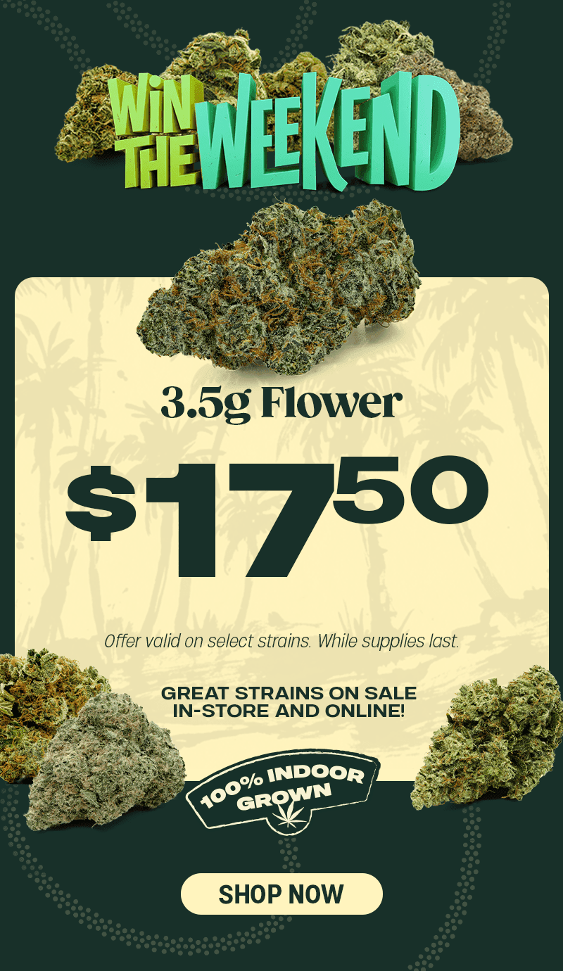 Win The Weekend Flower Deals