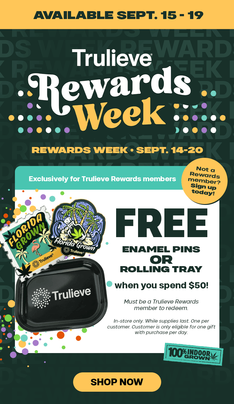 Free Gifts with $50 Spend for Rewards Members - Cannabis deal image