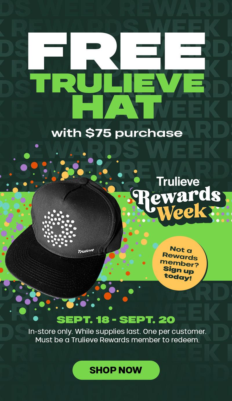 Free Trulieve Hat with $75 Purchase