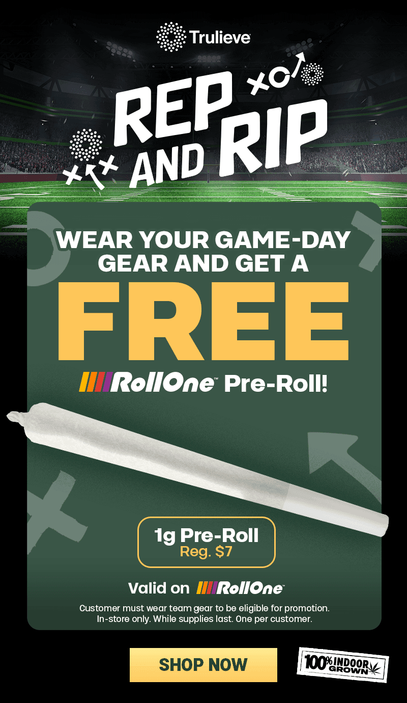 Wear Gear, Get Free Pre-Roll! - Cannabis deal image