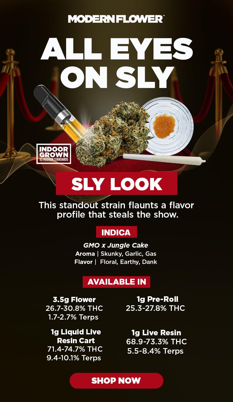 Featured Strain "Sly Look" Available Now - Cannabis deal image