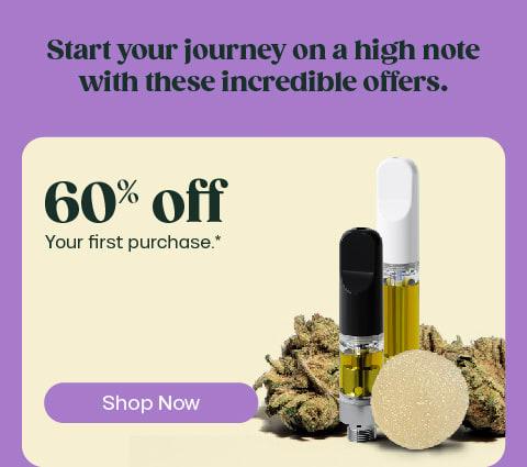 60% Off Your First Purchase