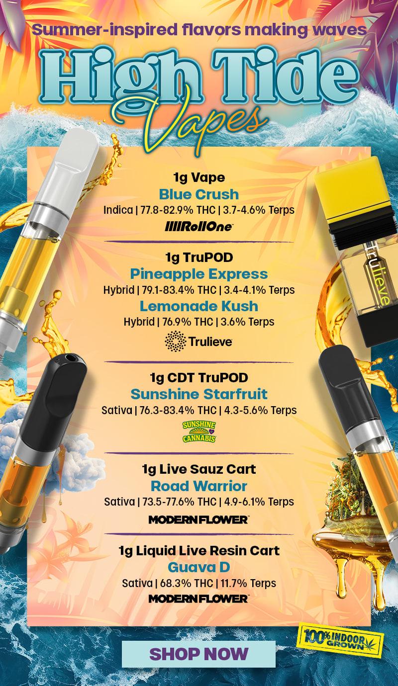 High Tide Vapes Showcase