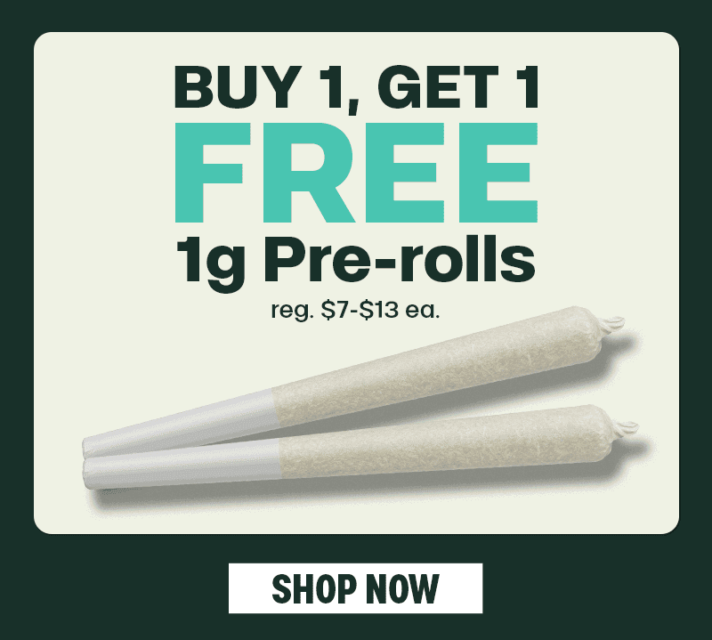 Buy 1 Get 1 Free 1g Pre-Rolls