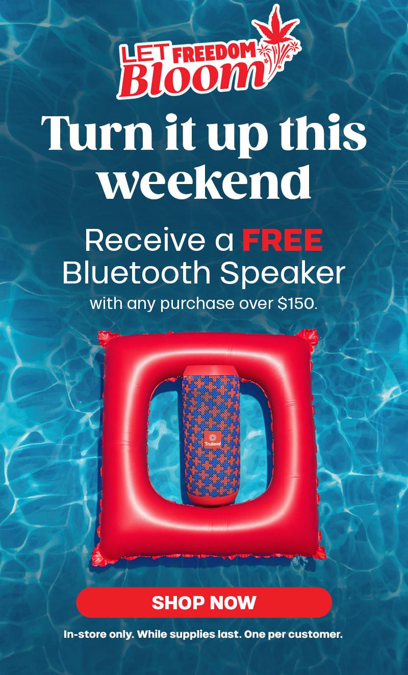 Free Speaker with Purchase Over $150