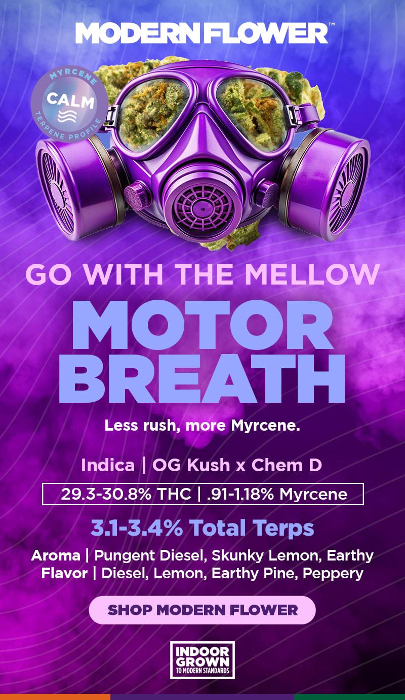 Featured Motor Breath Flower Promotion - Cannabis deal image