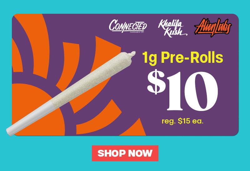 1g Pre-Rolls for $10 - Cannabis deal image