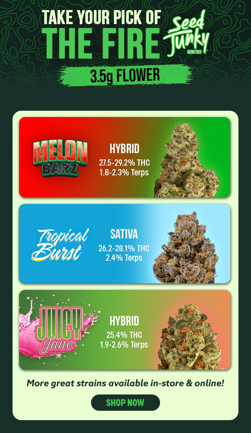Take Your Pick of The Fire 3.5g Flower - Cannabis deal image