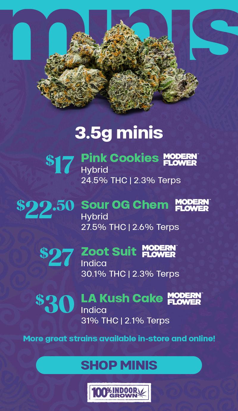 3.5g Minis Flower Deals - Cannabis deal image