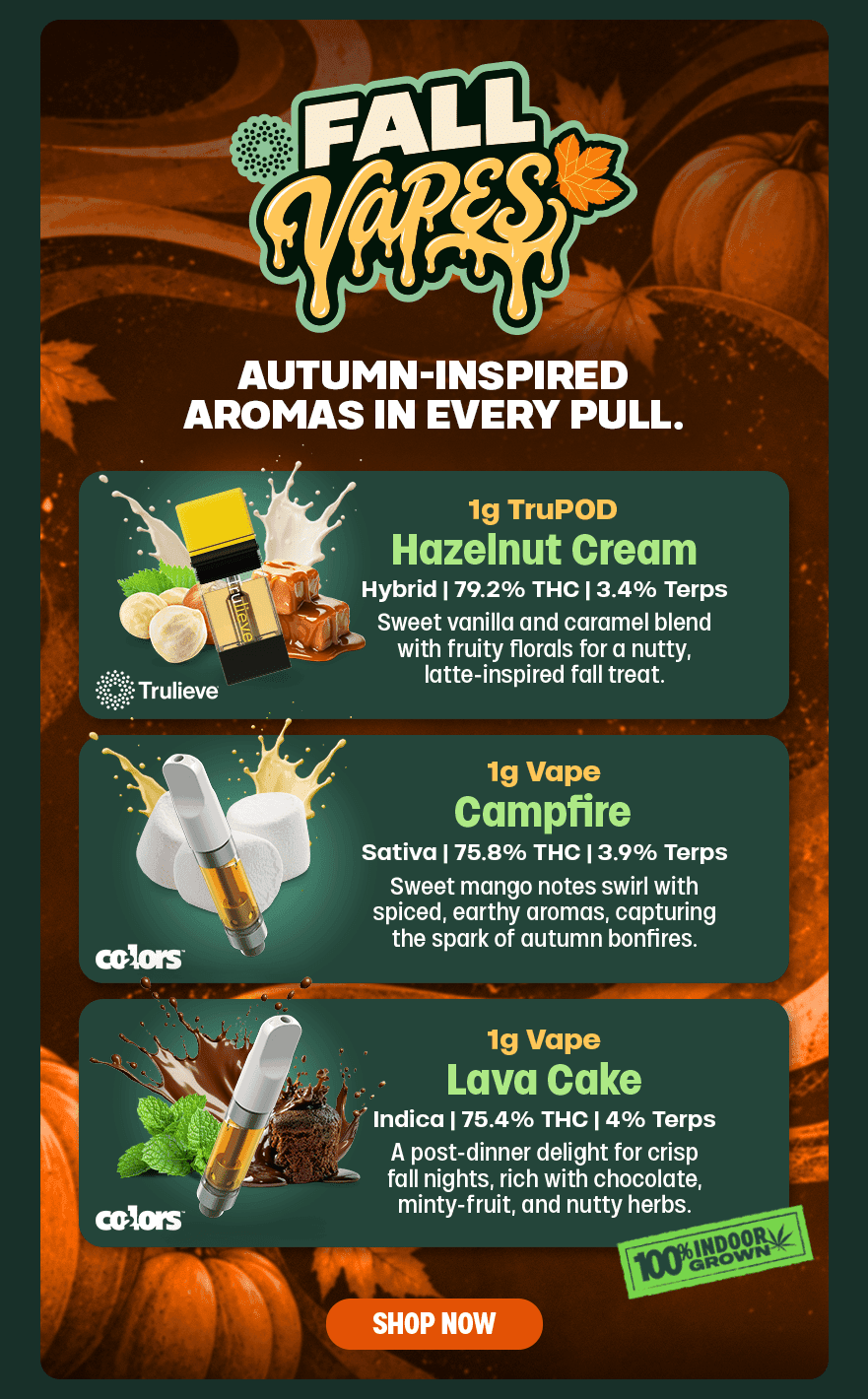 Fall Vapes Product Showcase