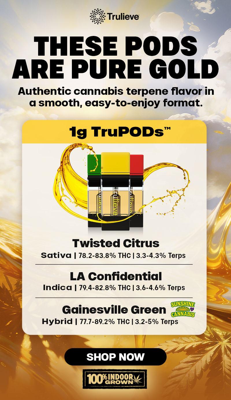 1g TruPODs - Authentic Terpene Flavor