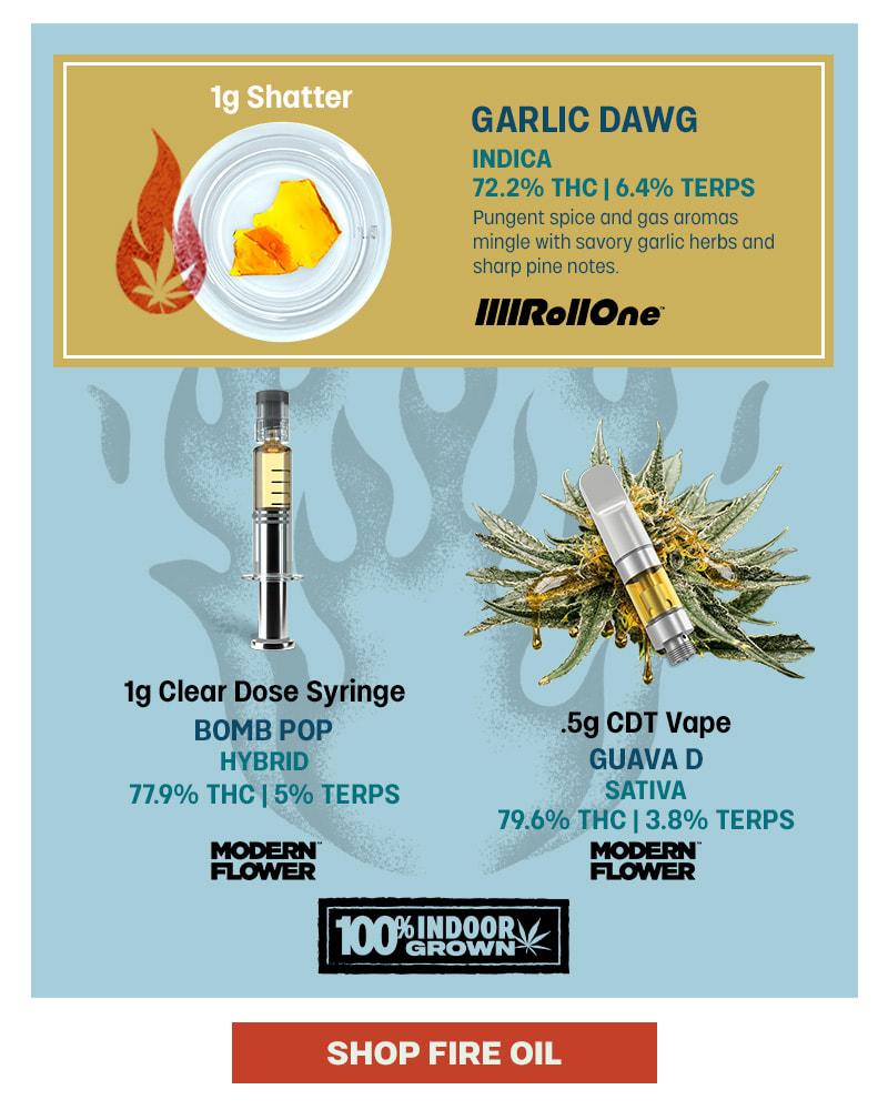 Featured Fire Oil Products