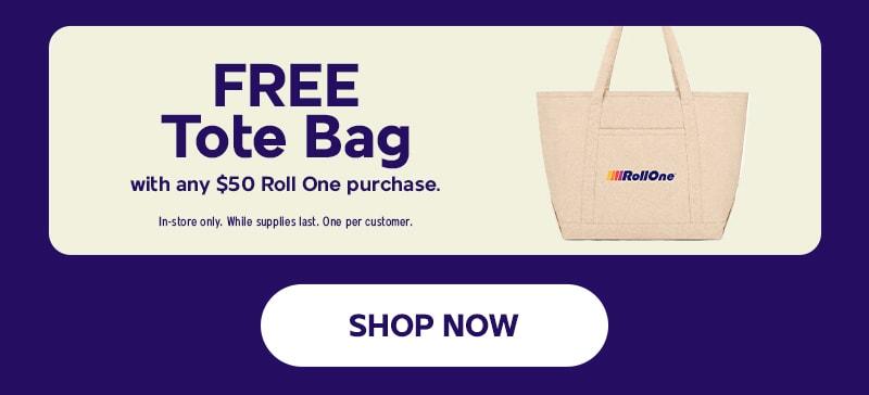 Free Tote Bag With $50 Purchase