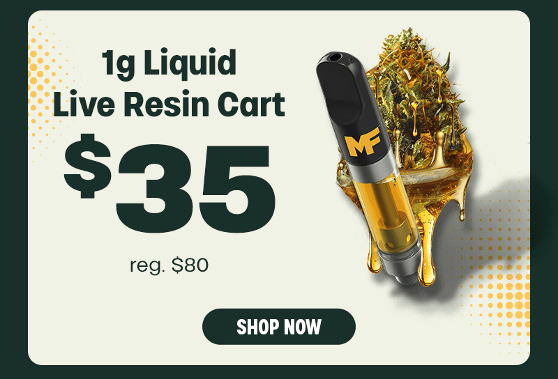 1g Liquid Live Resin Cart $35