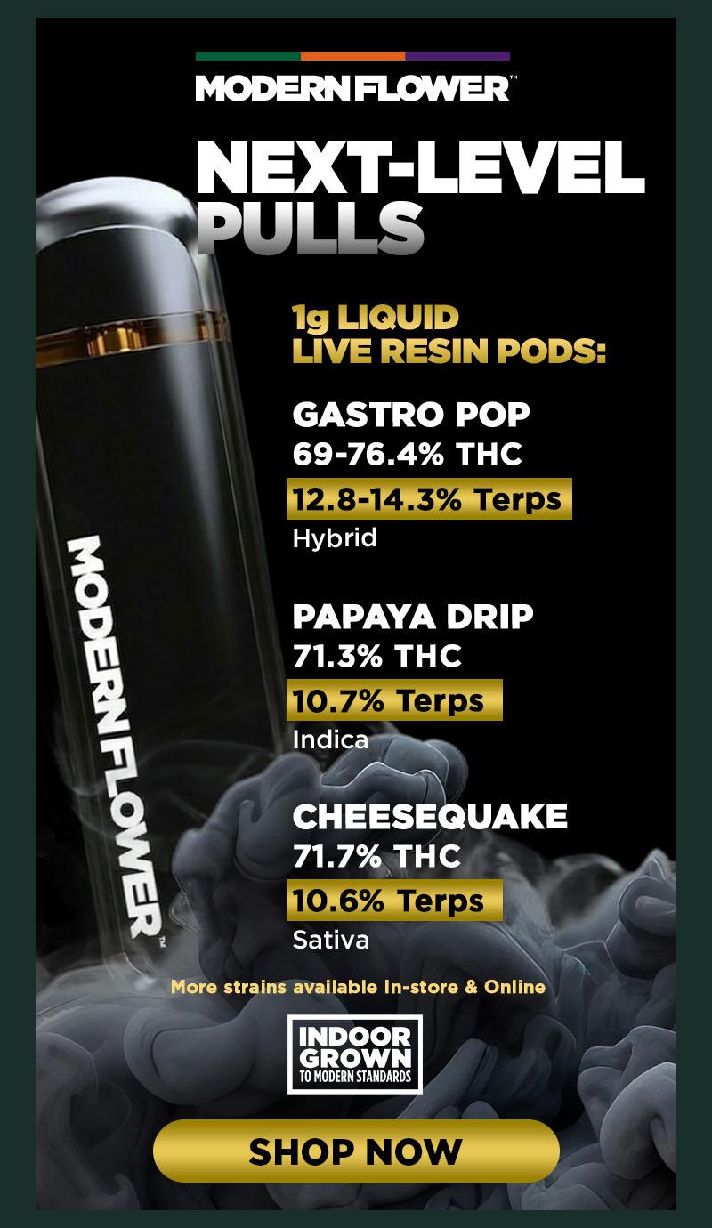 Next-Level Pulls: Live Resin Pods - Cannabis deal image