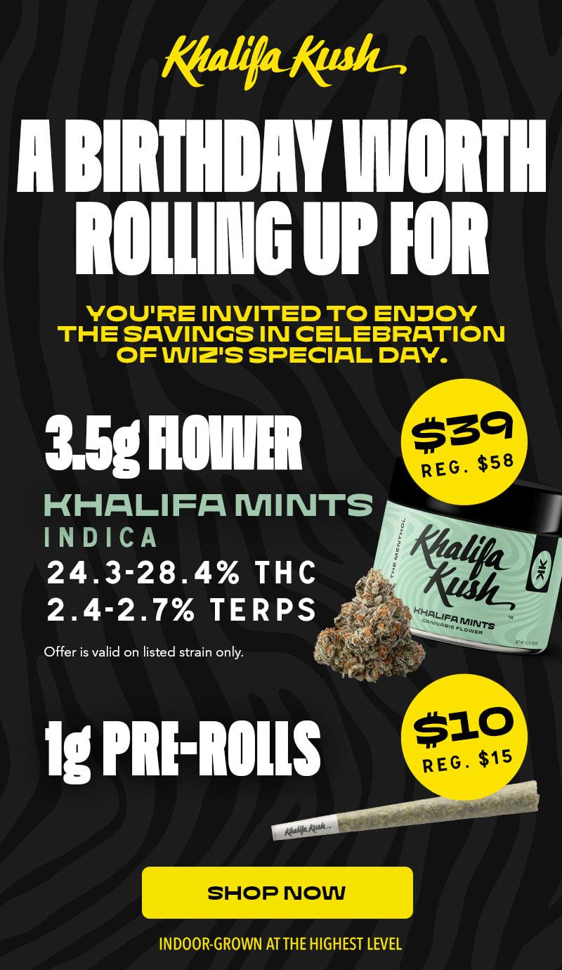 Celebrate With Savings: Flower & Pre-Roll Deals - Cannabis deal image