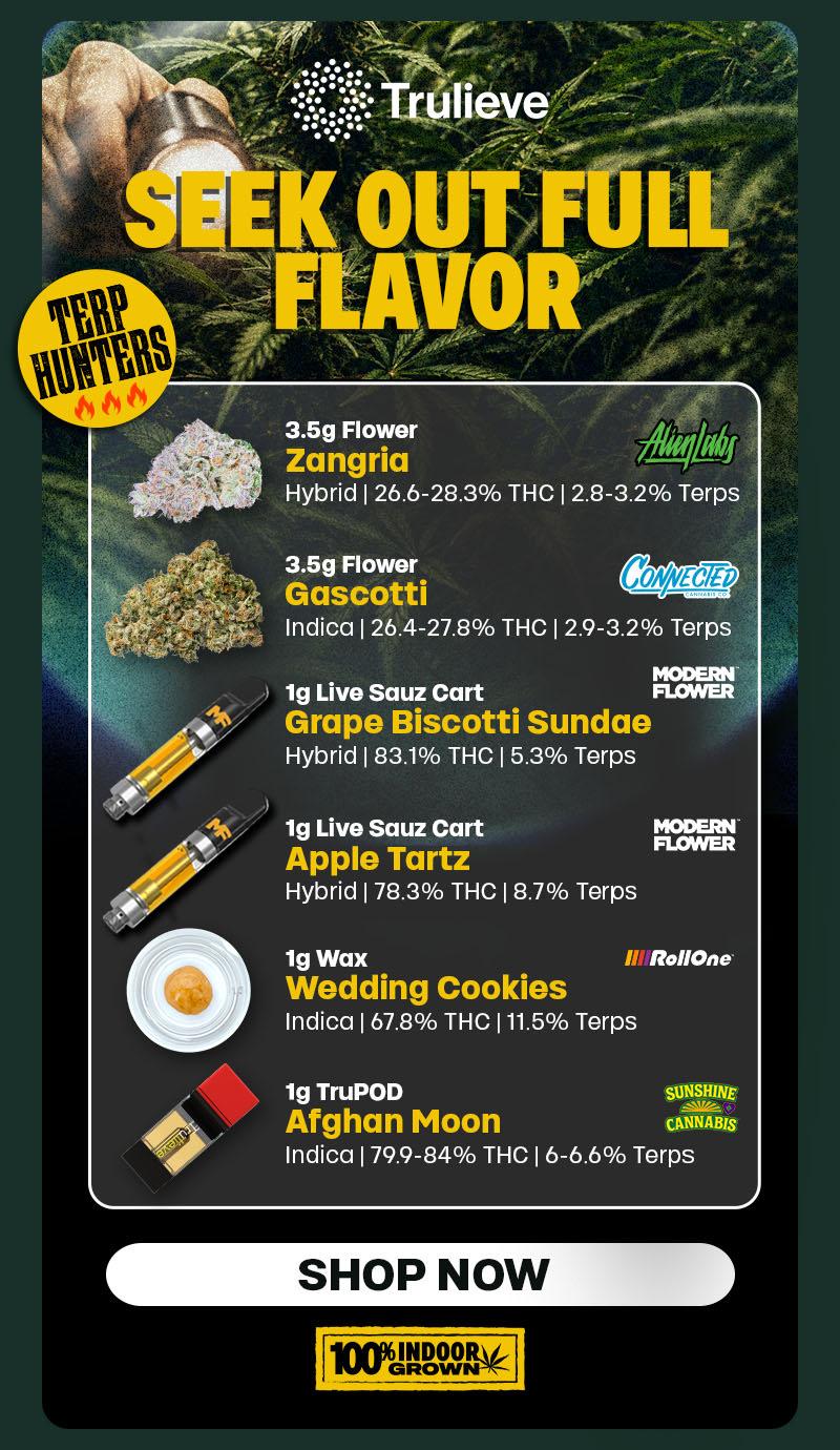 Seek Out Full Flavor: Featured Products