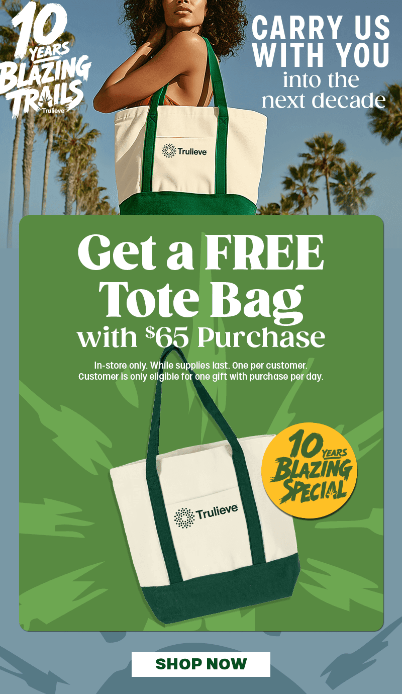 Get a FREE Tote Bag with $65 Purchase