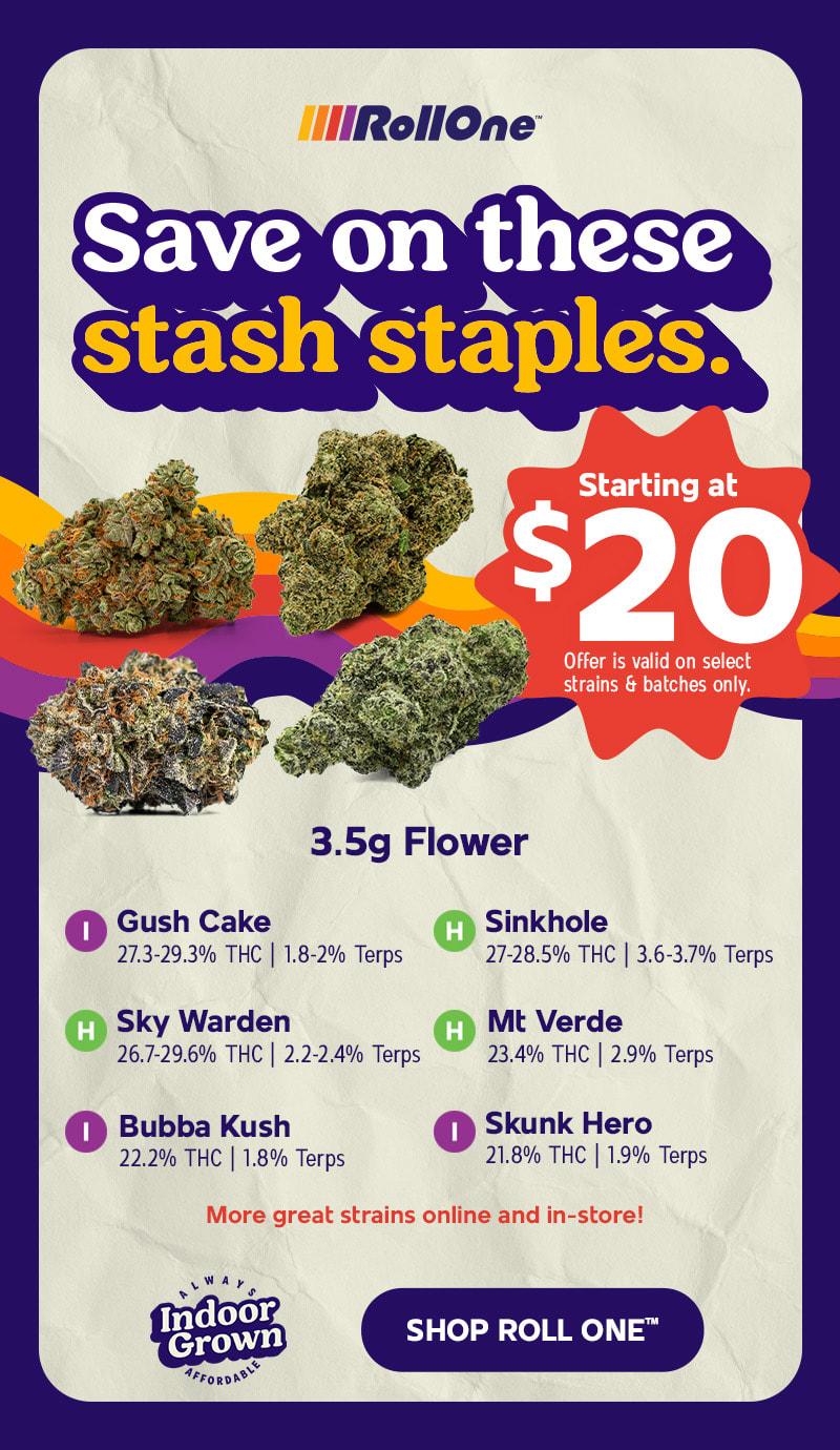 Flower Deals Starting at $20 - Cannabis deal image