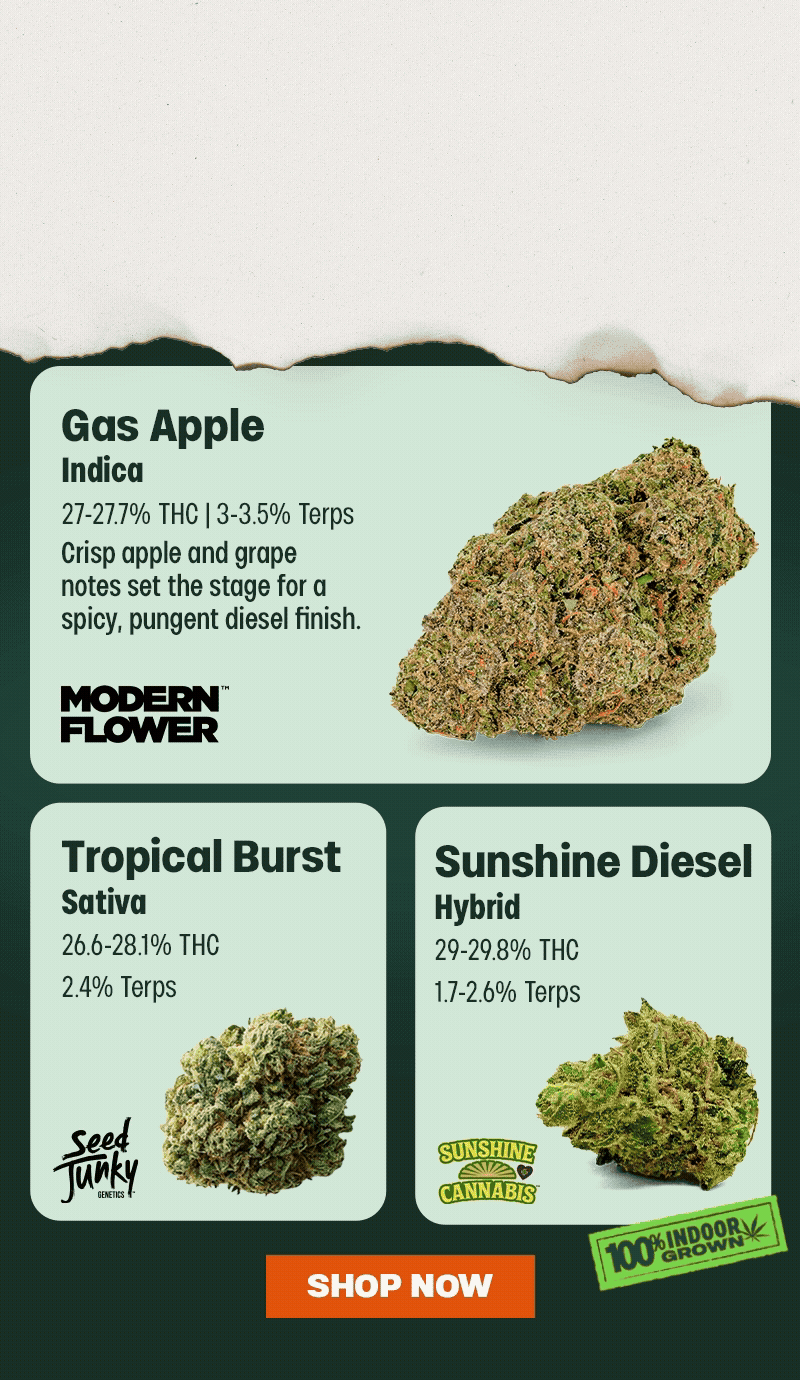 Featured Strains and 100% Indoor Grown - Cannabis deal image