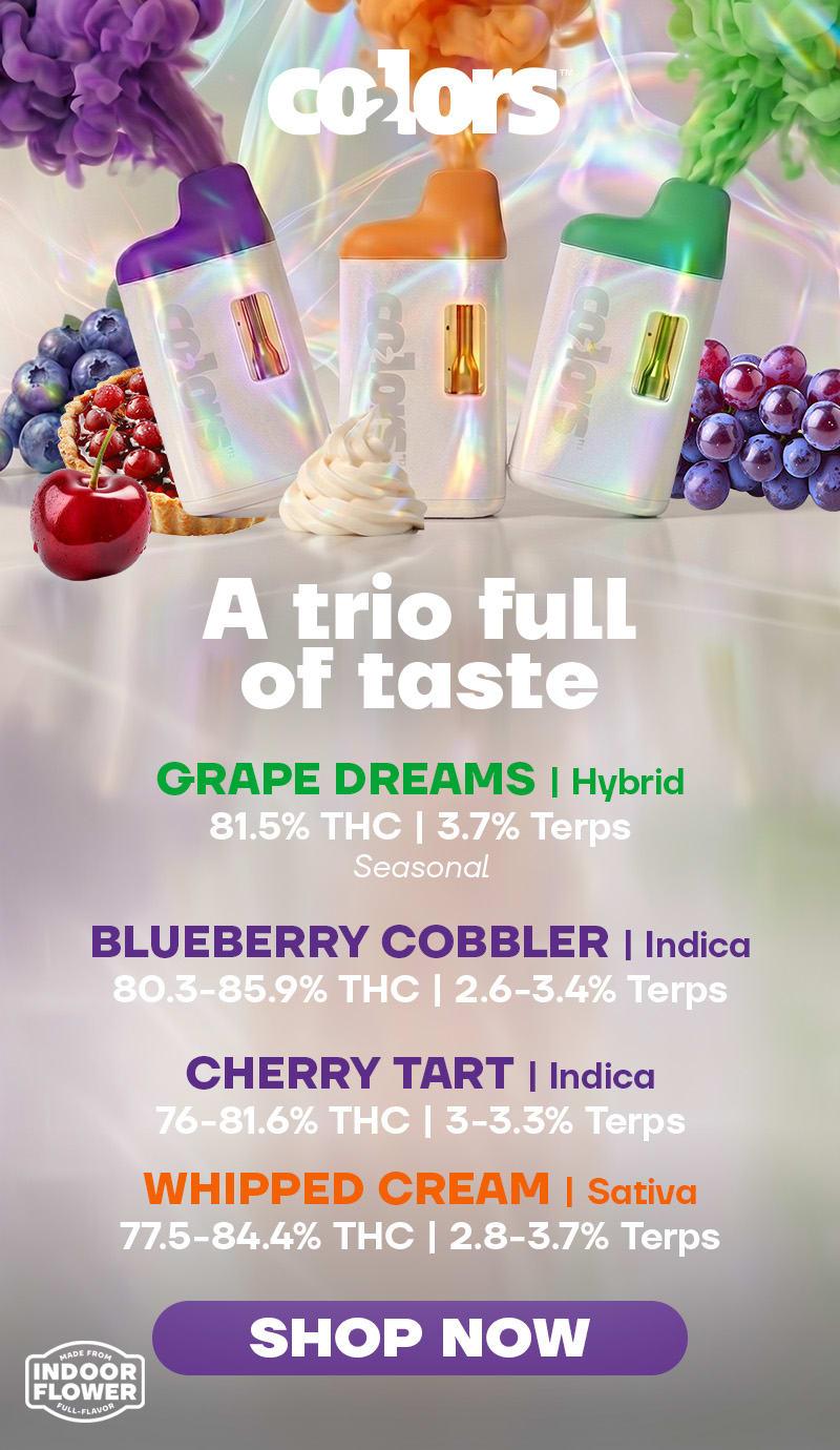 A Trio Full of Taste Vapes - Cannabis deal image