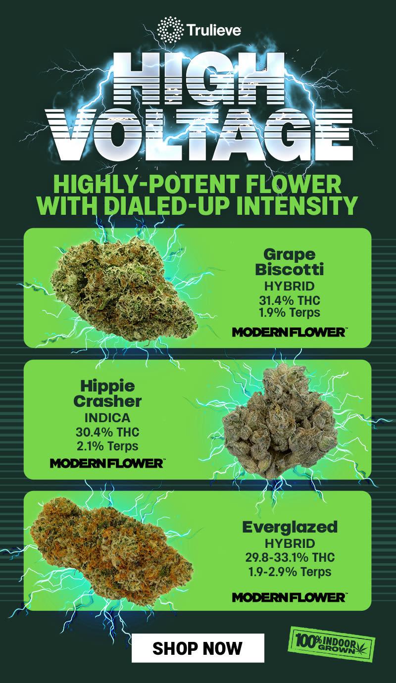 High Voltage Flower Showcase - Cannabis deal image